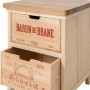 Wine Crate Bedside Table